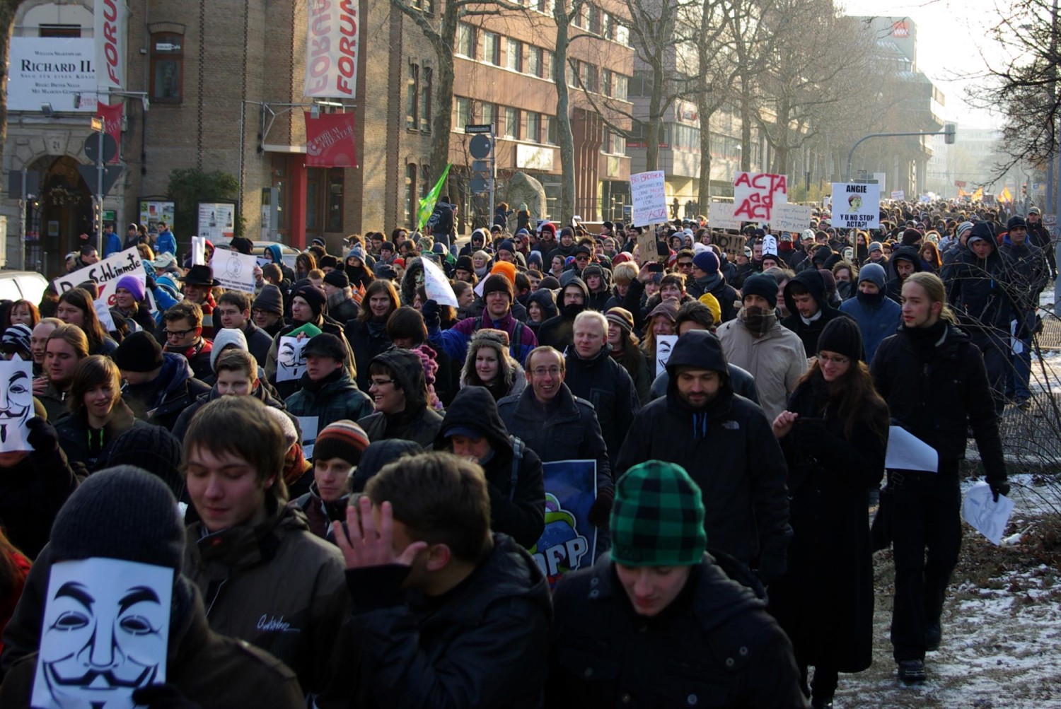 Anti-ACTA Demo Stuttgart