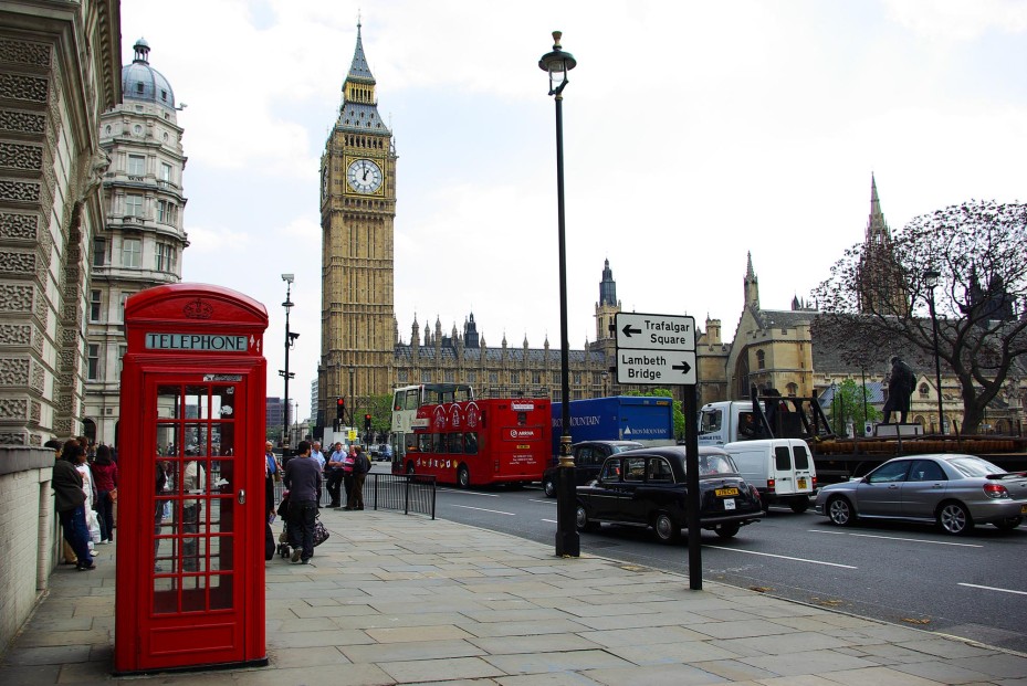 London: Telefonzelle & Big Ben